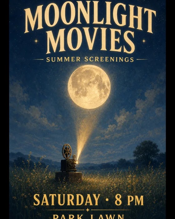 Outdoor Cinema poster design