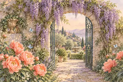 Watercolor Garden